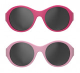 Mokki Klicken Sie auf die Sonnenbrille der Kinder 0-2 Jahre rosa 2 Stücke