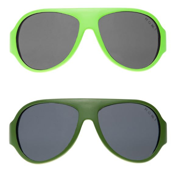 Klicken Sie auf die Sonnenbrille für Kinder 2-5 Jahre grün 2 Stücke