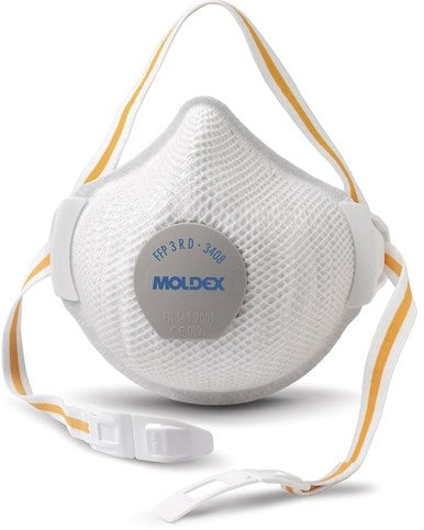 Moldex Staubmaske | ffp3 v r d | mit Ausatemventil | 5 Stück - 340801 340801