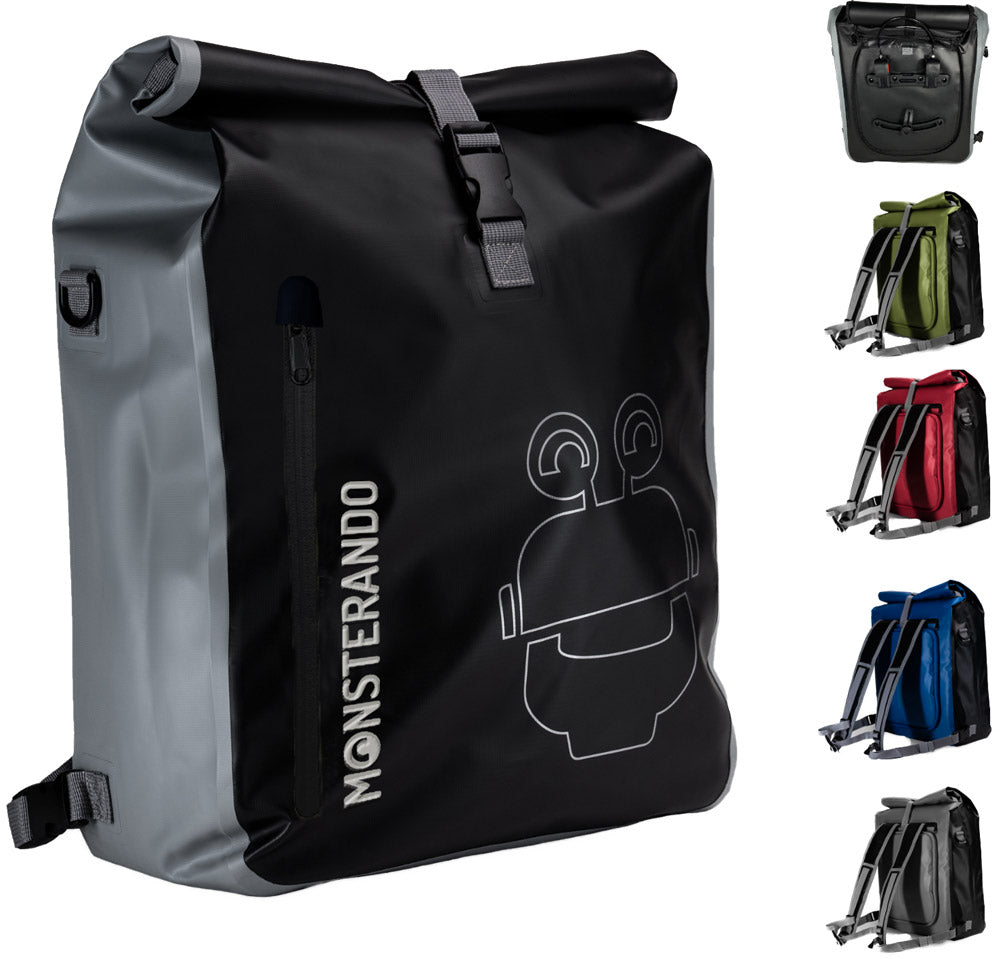 Monsterando 3 in 1 Fahrradtasche Plus
