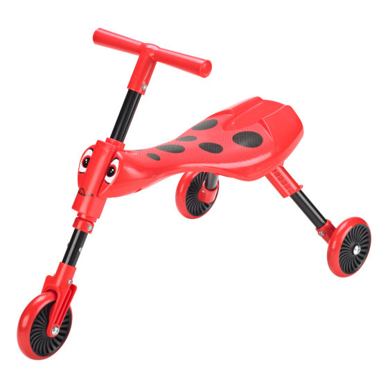 Das Bugs Scuttlebug Beetle Laufrad mit 3 Rädern Junior Rot Schwarz