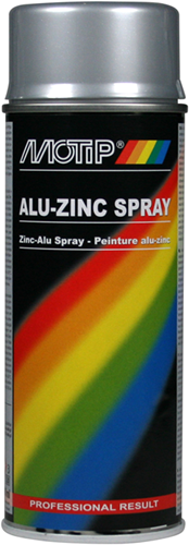 Motip Spraydose 400 ml Aluminium-Zink-Spray