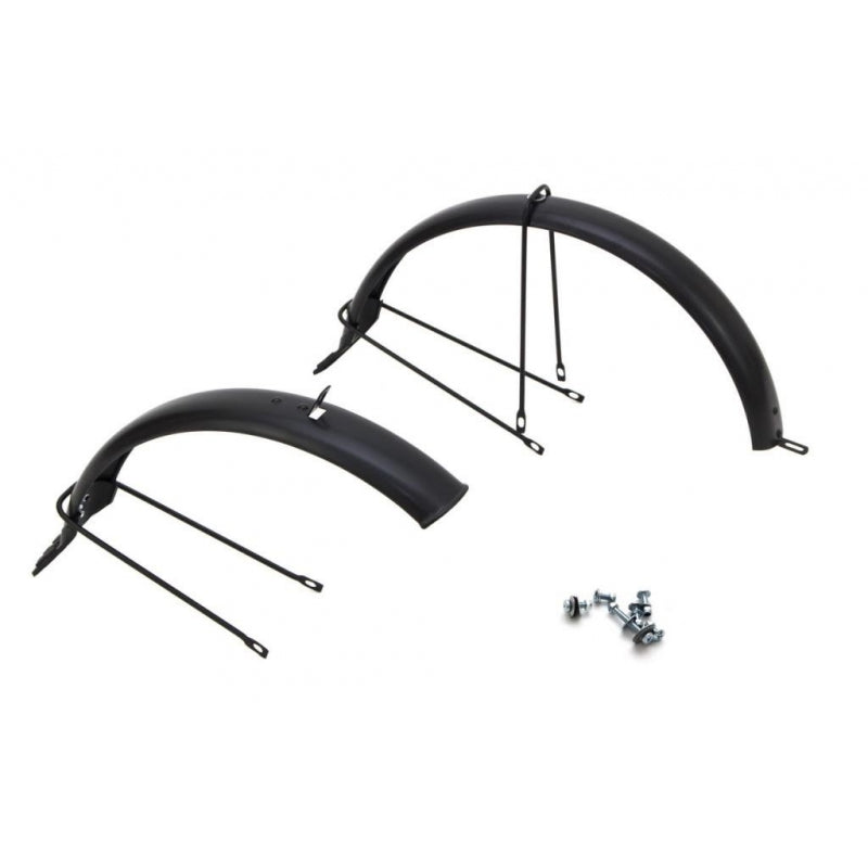 Mibo Mudguardset Mast Professional 16 Inch Black