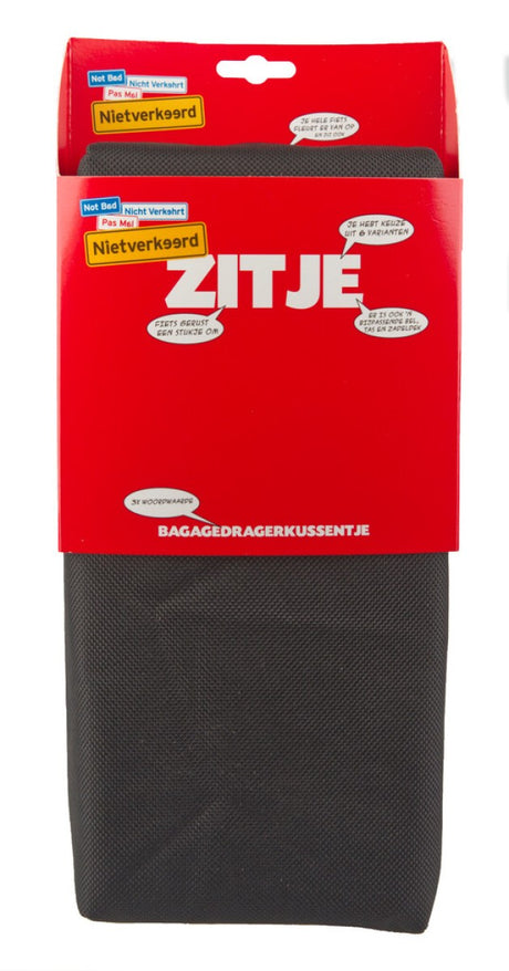 Gepäckpolsterkissen Eco 32 cm Schwarz