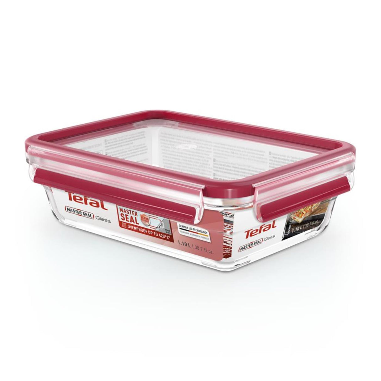 Tefal Master Seal Glas 800 ml rechteckig