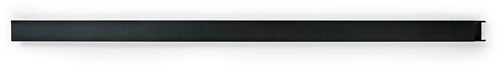 Nedis Kabelmanagement | Rohr | 1 Stück | maximale Kabelstärke: 25 mm | Aluminium | schwarz - cmdt5025bk110