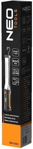Neo LED-Lauflampe | wiederaufladbar orange 365mm | + Haken - 5448685