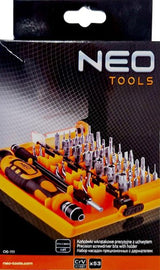 Neo Präzisions-Schraubendreher-Set, 53-teilig, Koffer – 6460062