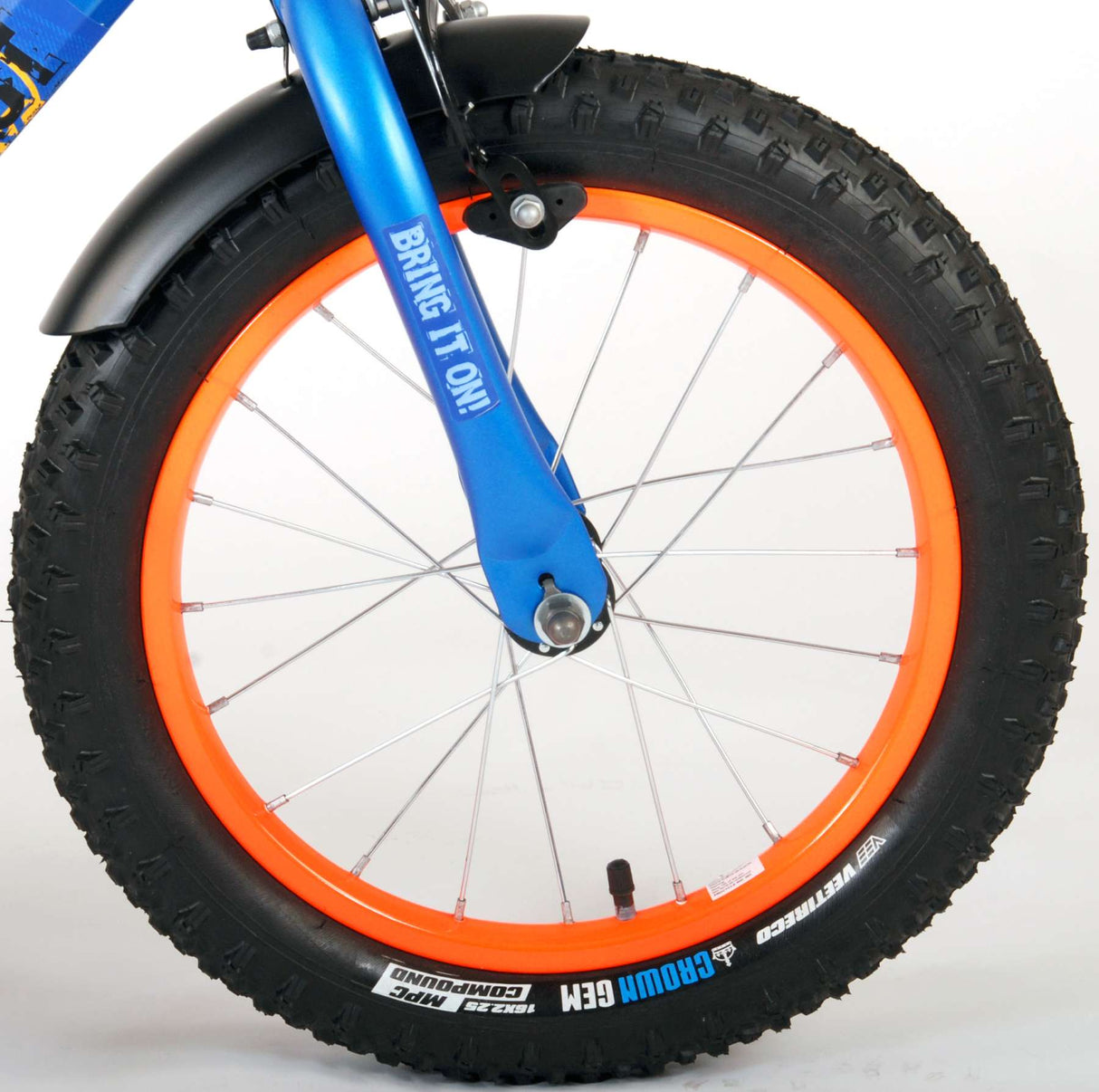 Nerf Kinderfahrrad - Jungen - 16 Zoll - Satinblau