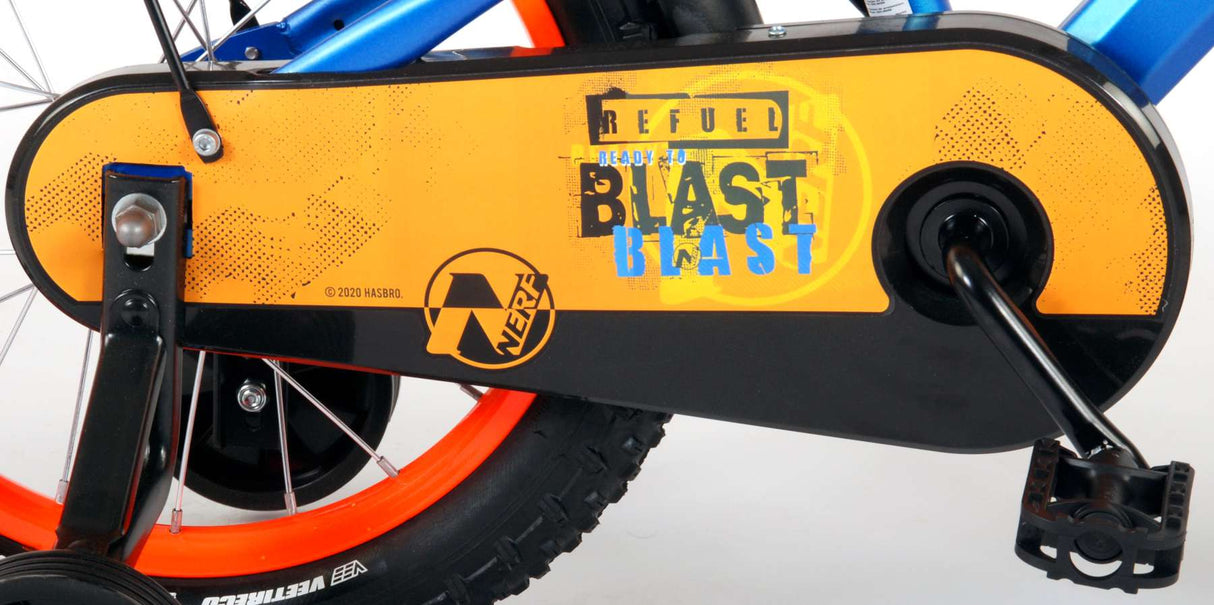 Nerf Kinderfahrrad - Jungen - 16 Zoll - Satinblau