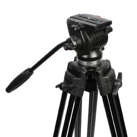 Nest Video Tripod NT-777 + Liquid-Ducketed Head