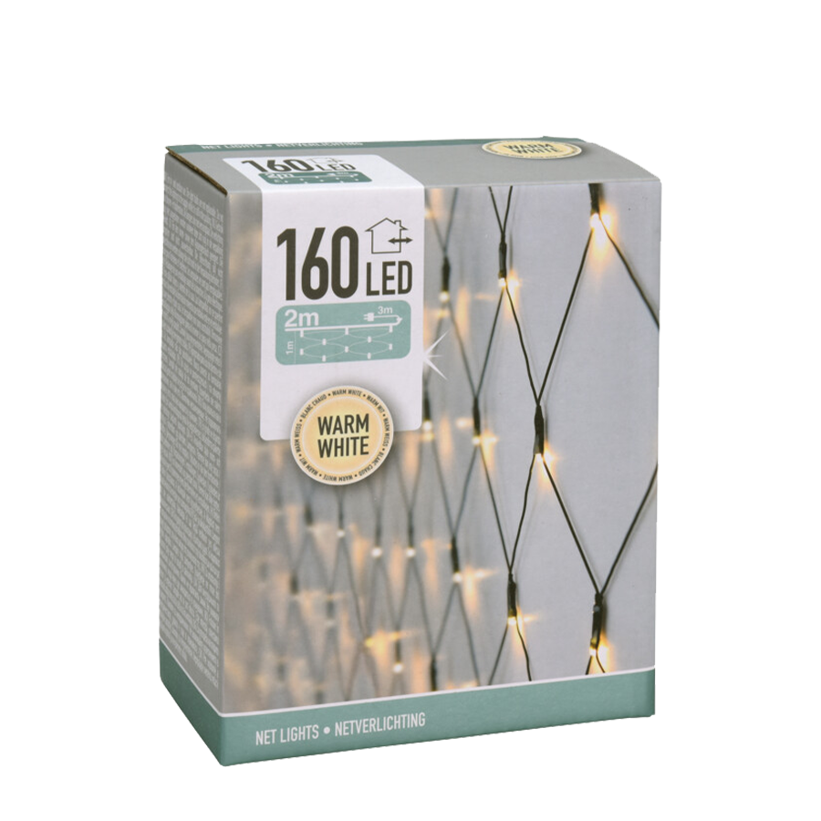Home-Styling-Netzbeleuchtung 160l warmweiß für den Außenbereich