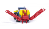 Siku New Holland Traktor mit Kverneland Feldspritze (1:87)