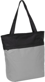 Bike Carbon wasserabweisende Shopper-Fahrradtasche 21l grau