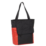 Bike Carbon wasserabweisende Shopper-Fahrradtasche 21l rot