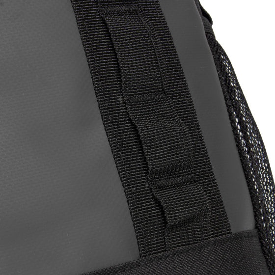 Bike Carbon wasserabweisende Fahrrad-Umhängetasche 24l schwarz