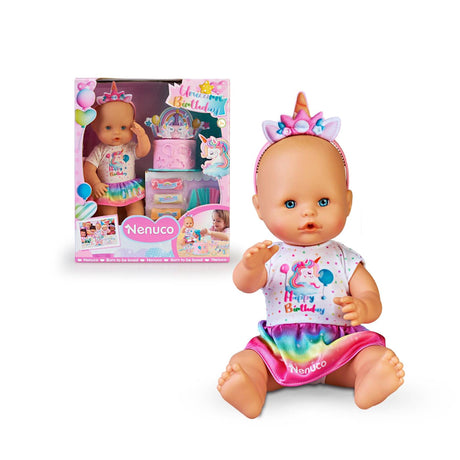 Nenuco Einhorn Geburtstagsbabypuppe 32cm