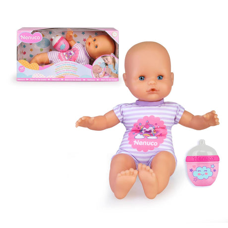 Nenuco Babypuppe 32cm mit Rasselflasche