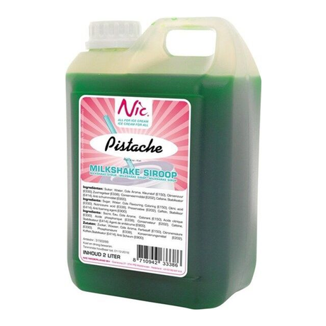 Nic Milchshake-Sirup Pistazien (2 Liter)