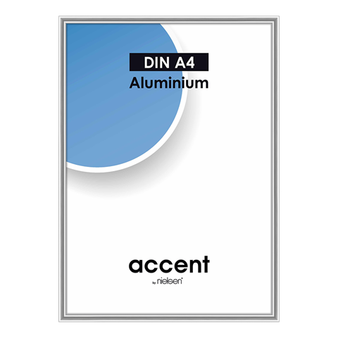 Nielsen Design Nielsen Photo Frame 52123 Accent Glossy Silver 21x29,7 cm