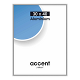 Nielsen Design Nielsen Photo Frame 52424 Accent Mat Silver 30x40 cm