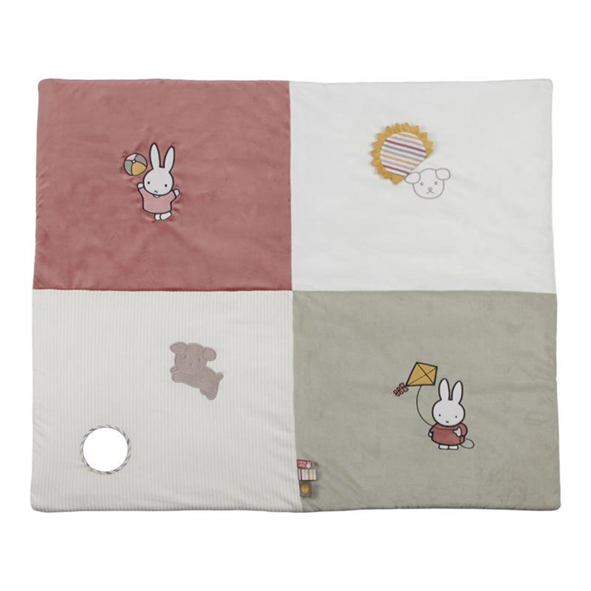 Tiamo Miffy Spielmatte flauschig rosa