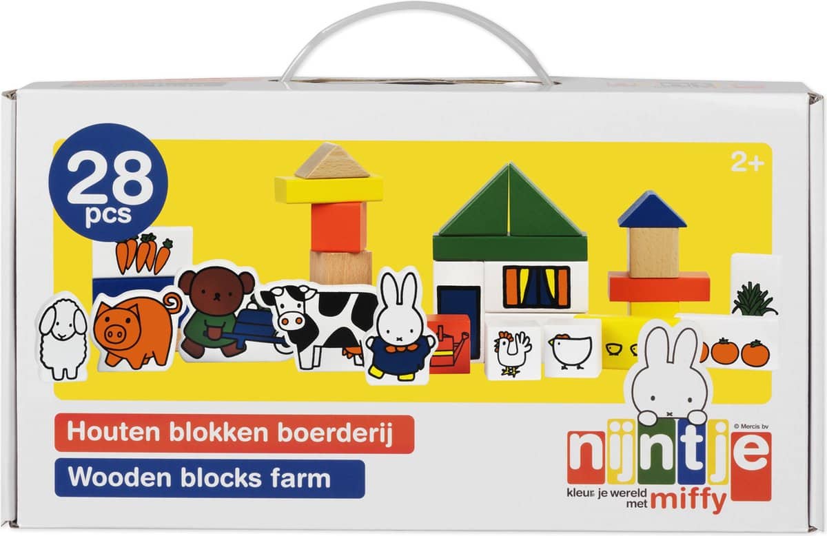 Bambelino Toys Miffy Blocks Farm
