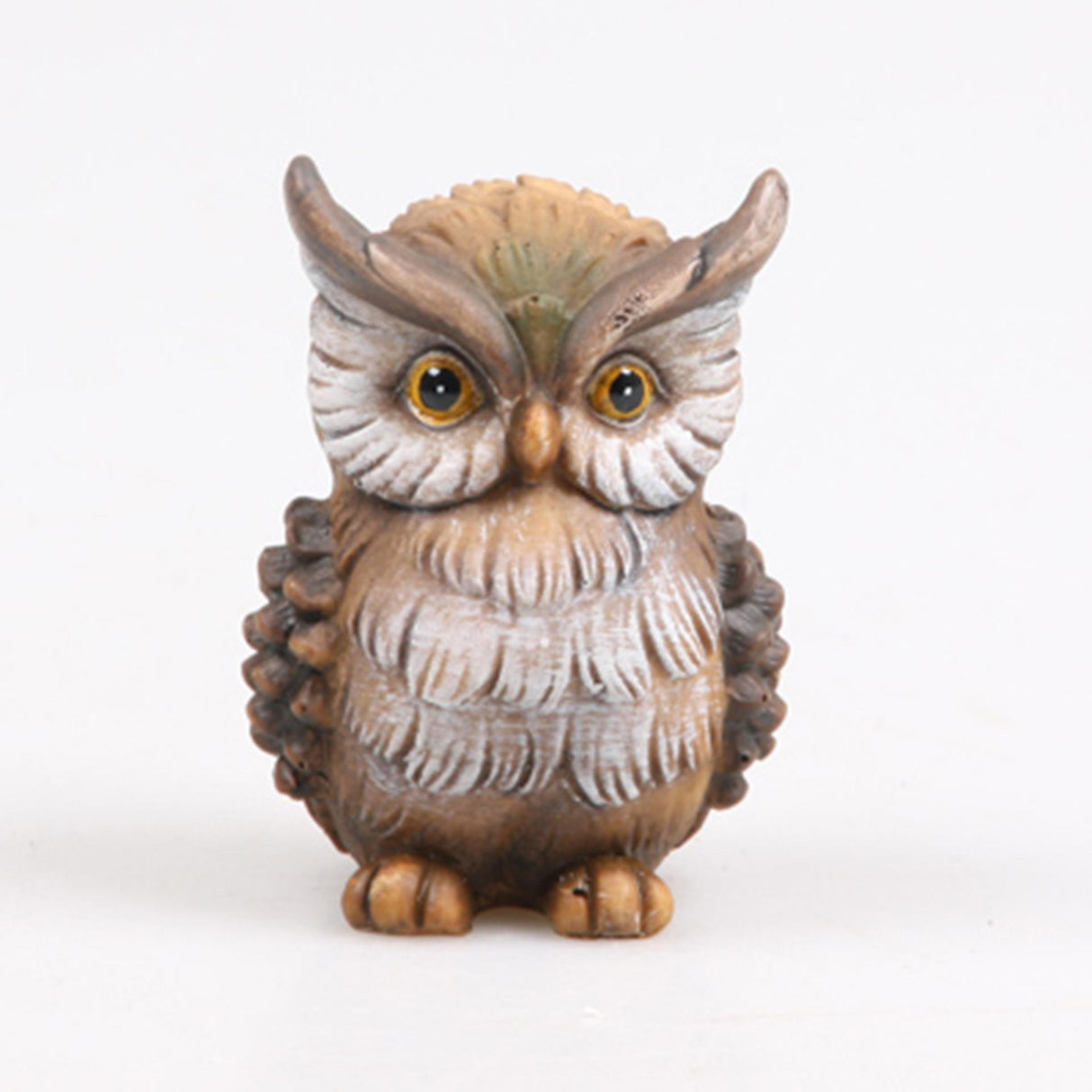 Cosydecor beeld uil xs 6,5x5,5x9cm beeld uil xs 6,5x5,5x9cm