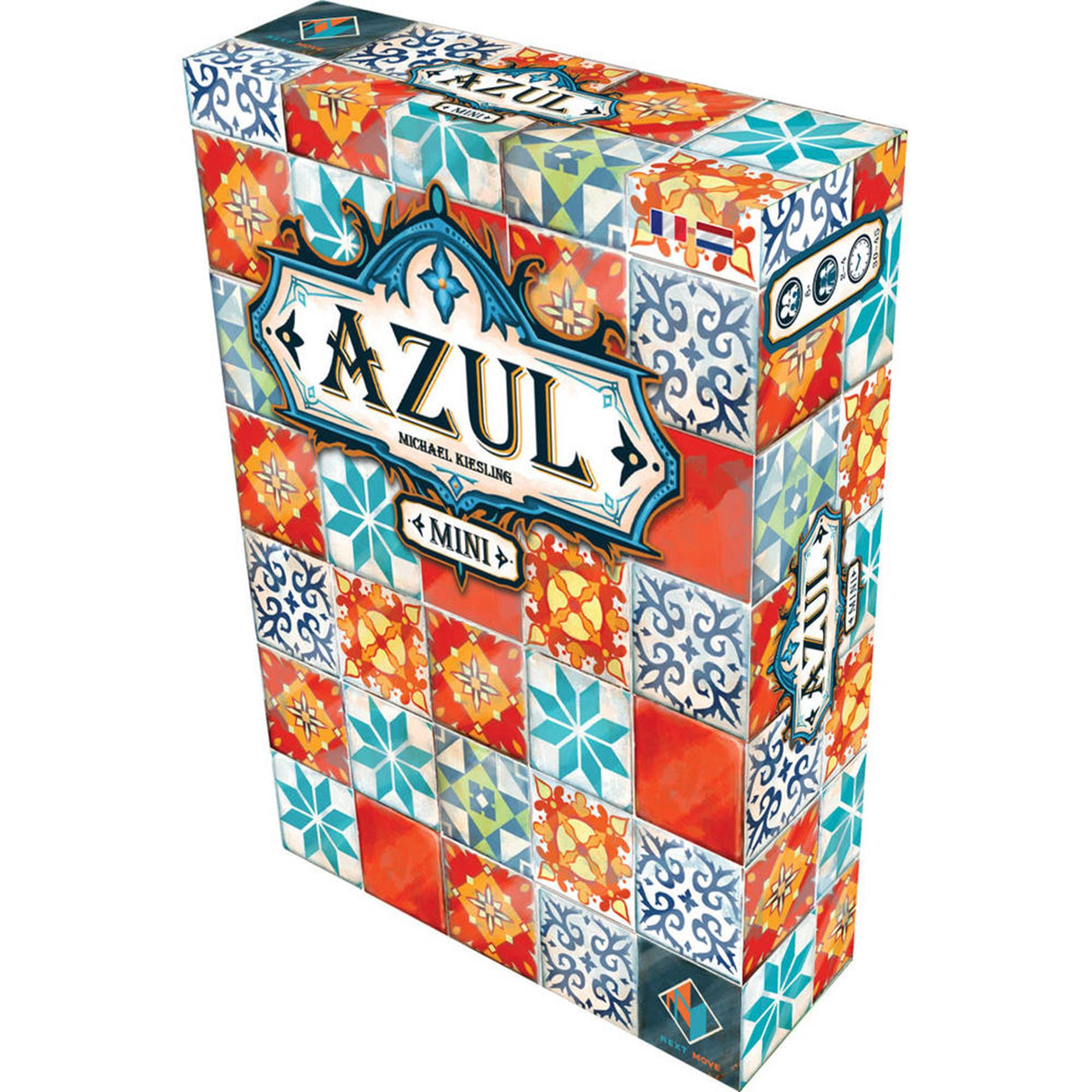 Next Move Games Azul Mini-Brettspiel – 2 bis 4 Spieler