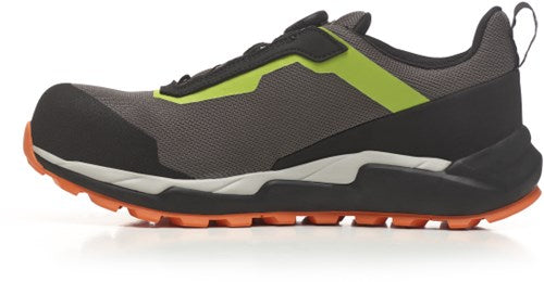 No risk athletic low fls orange green 1219.06 s3l | zwart | maat 44 - 5607421135448