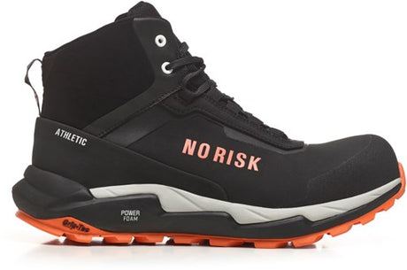 No risk athletic mid stx orange 1019.15 s7l | zwart oranje | maat 44 - 00.071.066.44