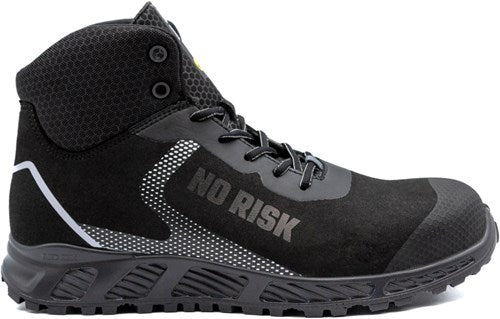No risk black tiger 1047.10 s3 | zwart | maat 44 - 5607421089444