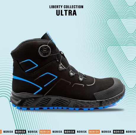 No risk ultra 1047.41 atop metaalvrij s3 | zwart blauw | maat 46 - 5607421074464