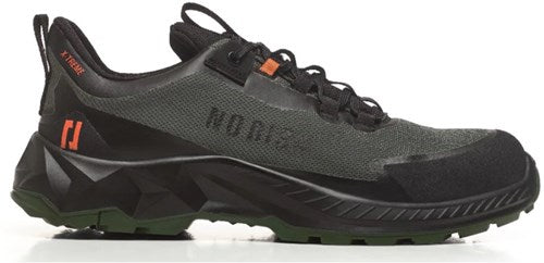 No risk x-treme low green 1257.08 s3l | zwart groen | maat 47 - 5607421120475