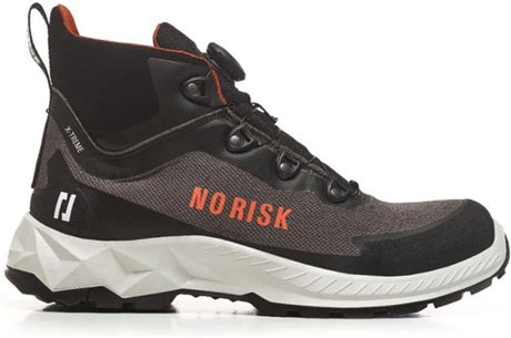No risk x-treme mid fls grey 1057.06 s3l | grijs zwart | maat 41 - 00.071.070.41
