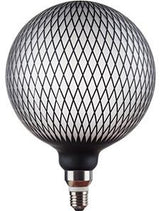 Enzo nordlux led globe g200 e27 5-25w 2700k magician net zwart - 2760460