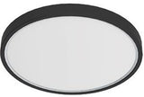 Enzo nordlux led plafonniere noxy 17w 3000 4000k 35cm zwart - 4802379