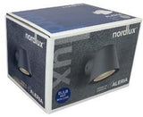 Enzo nordlux wandlamp aleria grijs gu10 ip44 - 4800990