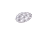 Imperial Kitchen Eierschale aus weißem Steingut für 10 Eier