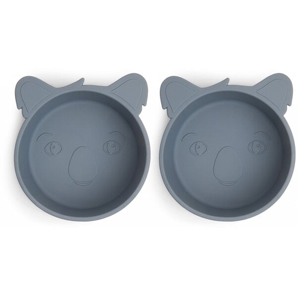 Nuuroo nuuroo Alex silicone déif Plate 2-Pack Koala