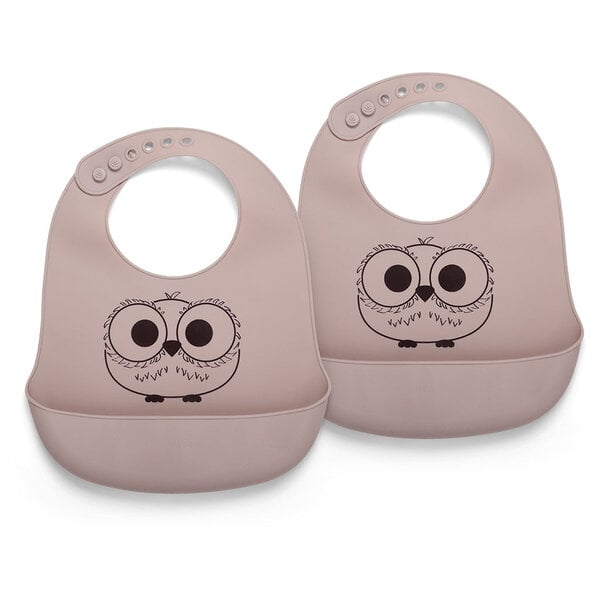 Nuuroo nuuroo alfie silikon kuerz bib 2-Pack mat Drécken