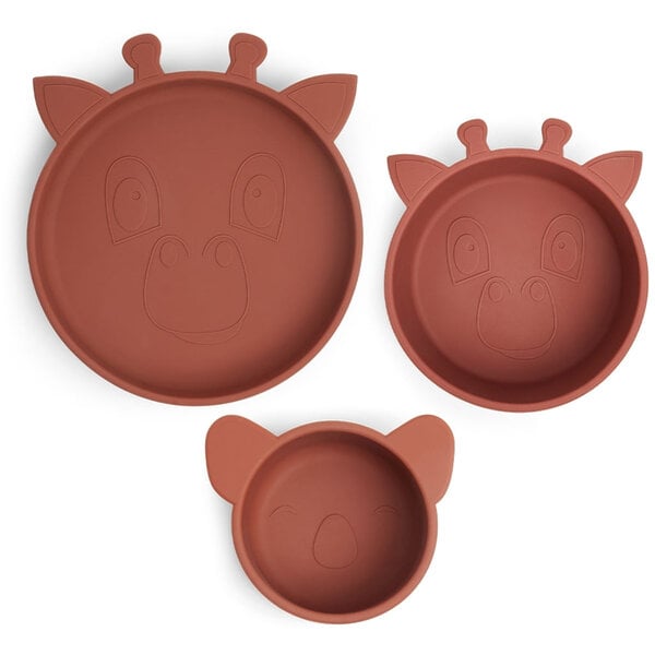 Nuuroo Nuuroo Benni Silicone Dinner Set da 3 pacchetti