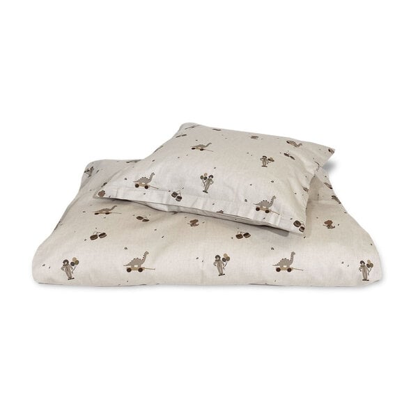 Nuuroo Nuuroo Bera Junior Bed Linen-Music Dino