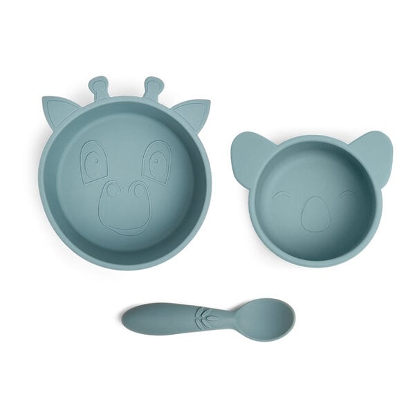 Nuuroo Nuuroo Eddy Silicone Dinner Set da 3 pacchetti