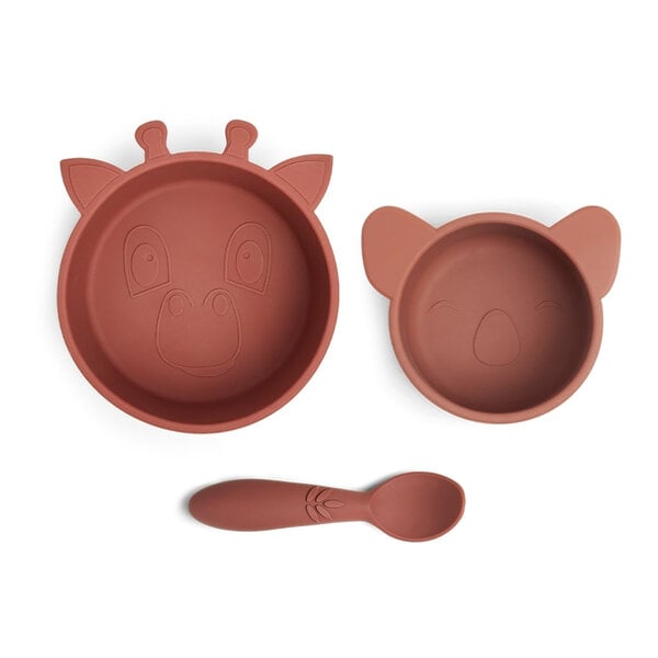 Nuuroo Nuuroo Eddy Silicone Dinner Set 3-Pack