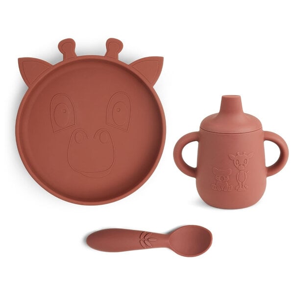 Nuuroo Nuuroo Elke Silicone Dinner Set da 3 pacchetti