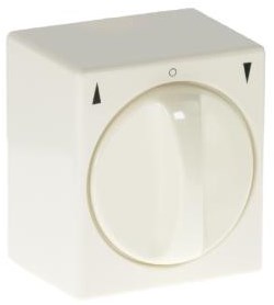 Aufputz-Jalousie-Drehschalter Enzo cremefarben – 4660100