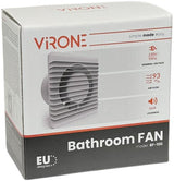 Orno Badezimmer – WC-Ventilator weiß 100 mm + Timer – 8611010