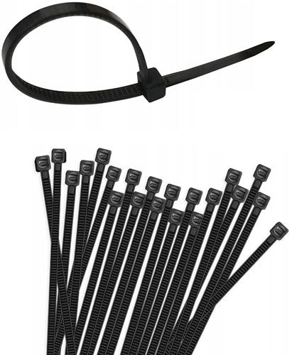 Orno Kabelbinder 4,8 x 200 mm, schwarze Tasche (100) – 4113426