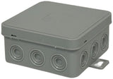 Orno kabelbox ip54 grau quadratisch 85x85x41mm - 4034057